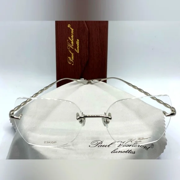 Paul Vosheront 23K GP PV614 C2‼️Luxury Piece of Art Size 60-19-140 Italy 🇮🇹‼️